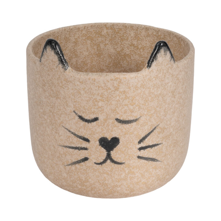7" Kitty Planter