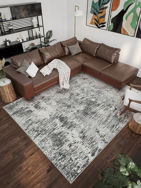 Camberly CM1 Graphite 3' x 5' Rug