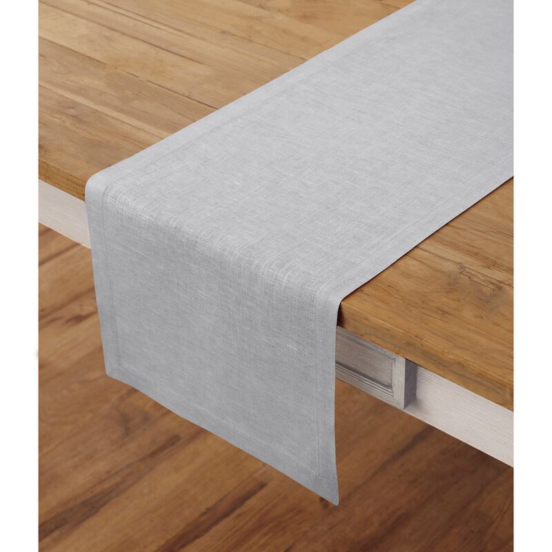 Solino Home 100% Pure Linen Table Runner | Fete for Valentine;s