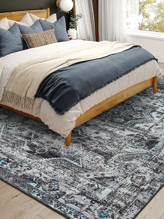 Jericho JC5 Steel 3' x 5' Rug
