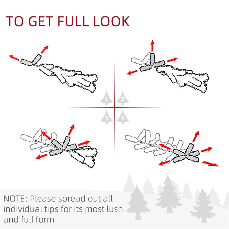 Artificial Christmas Tree Full & Lush Holiday Décor for a Festive Atmosphere