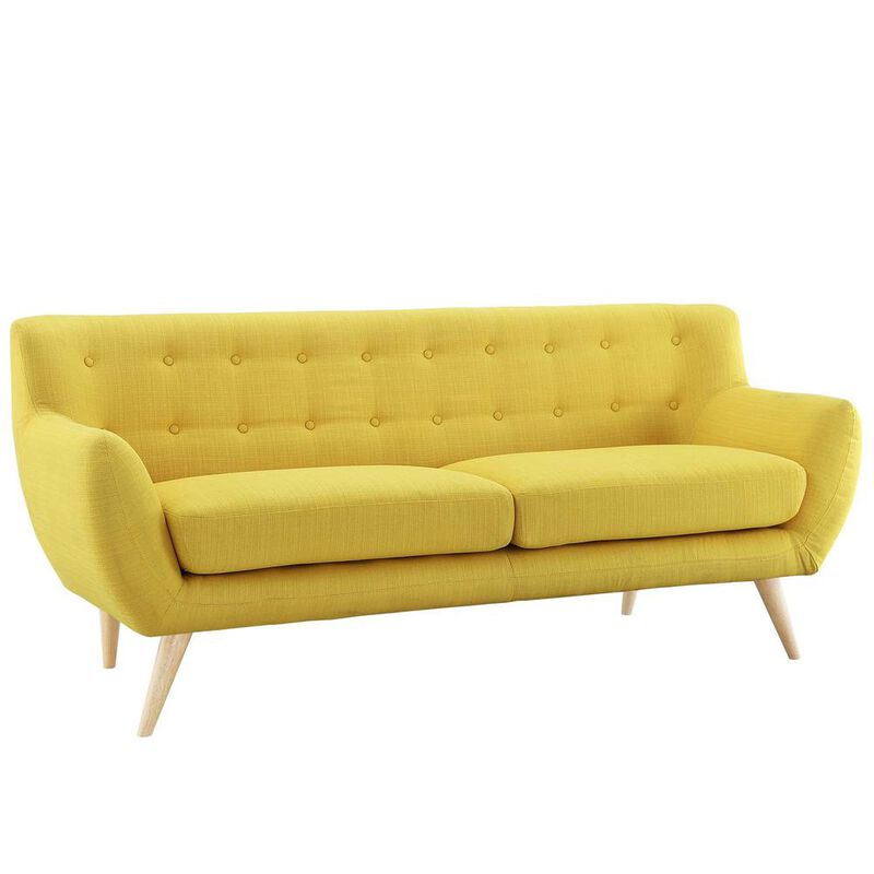 Remark Upholstered Fabric Sofa - Sunny