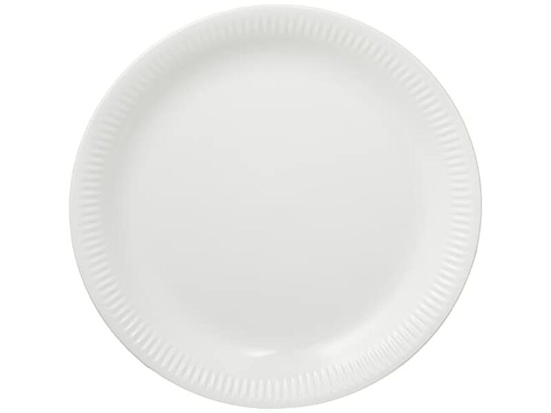Lenox White Profile Porcelain 4-Piece Dinner Plate Set, 6.75 LB