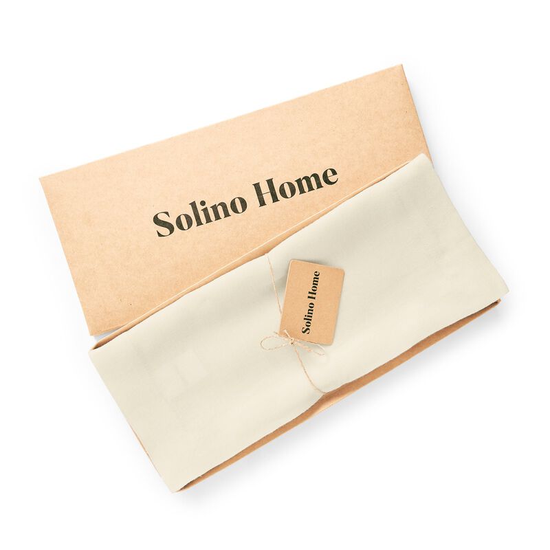 Solino Home 100% Pure Linen Table Runner | Sonoma