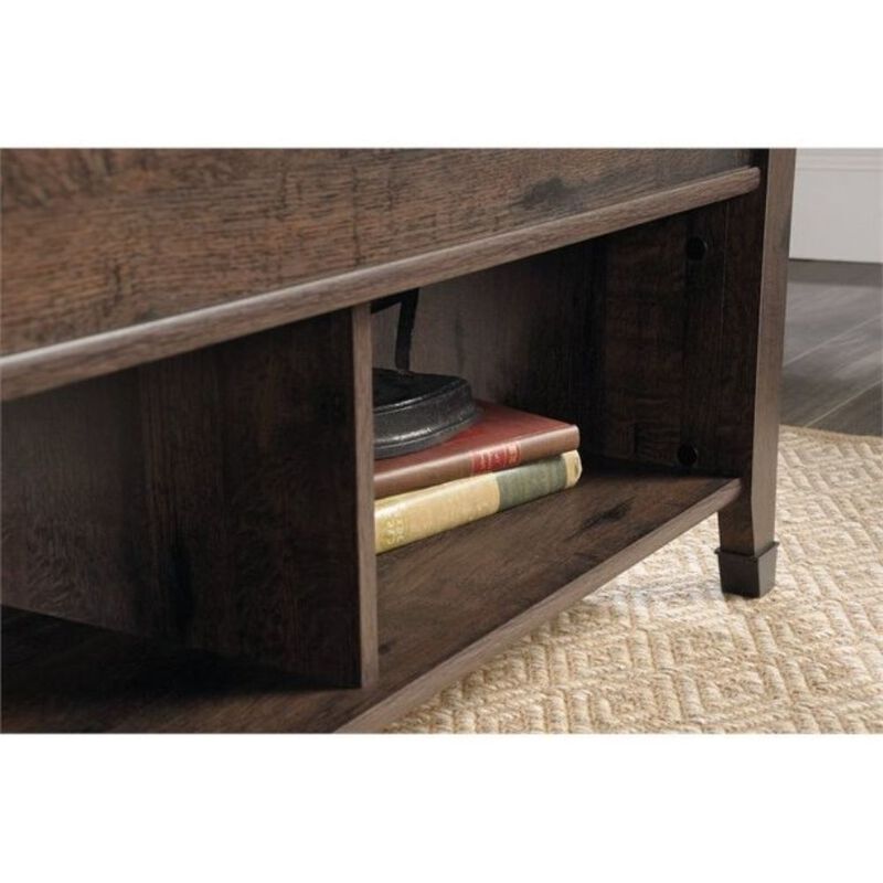 Hivvago Dark Brown Lift-Top Multi Purpose Coffee Table