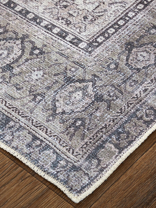 Percy 39PBF 2' x 3' Gray/Ivory/Taupe Rug