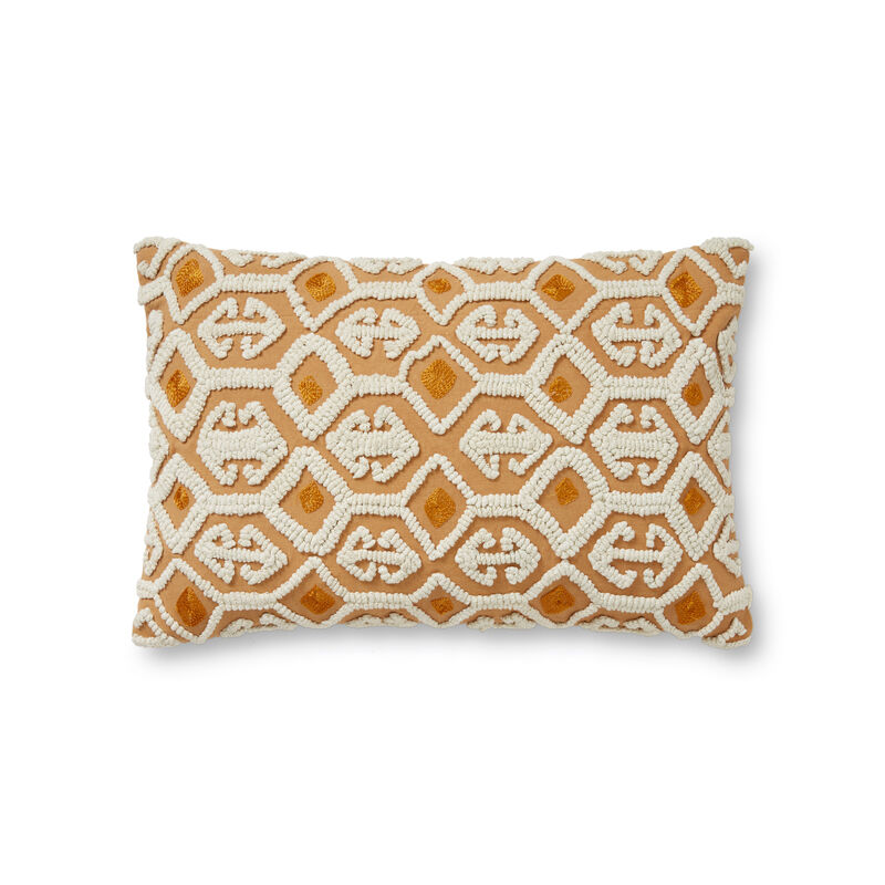 PLL0050 Ivory/Multi 13"x21" Pillow