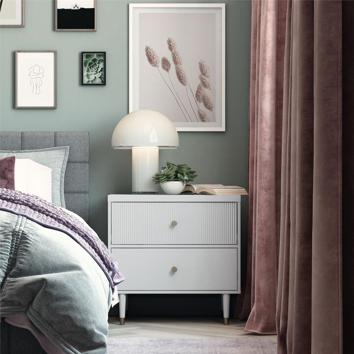 CosmoLiving by Cosmopolitan Elizabeth Nightstand