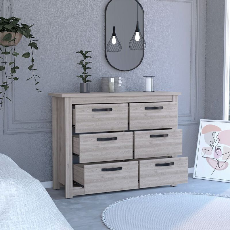 Westport Six Drawer Double Dresser