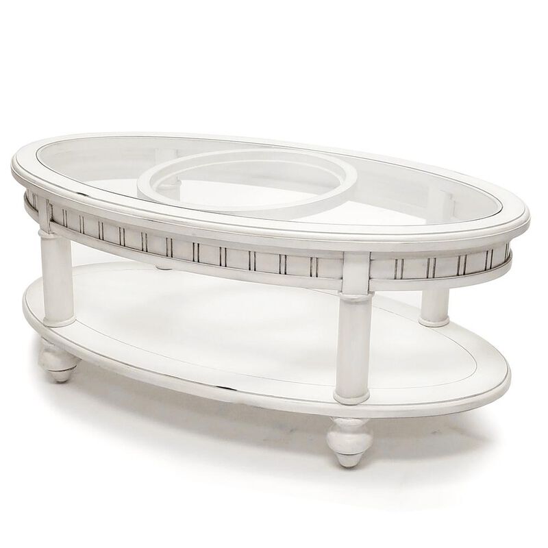 Sea Winds Coastal Furniture Monaco Oval Coffee Table