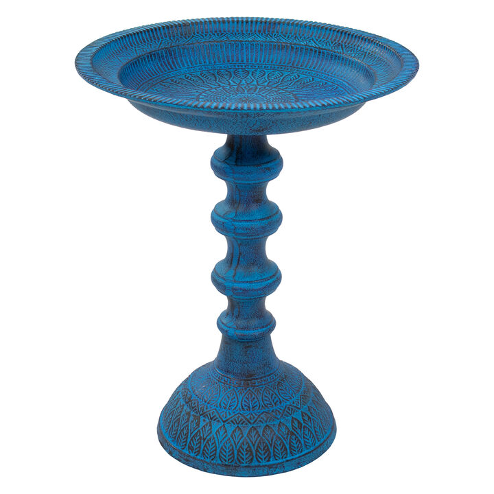 Backyard Beauty Cast Aluminum Bird Bath
