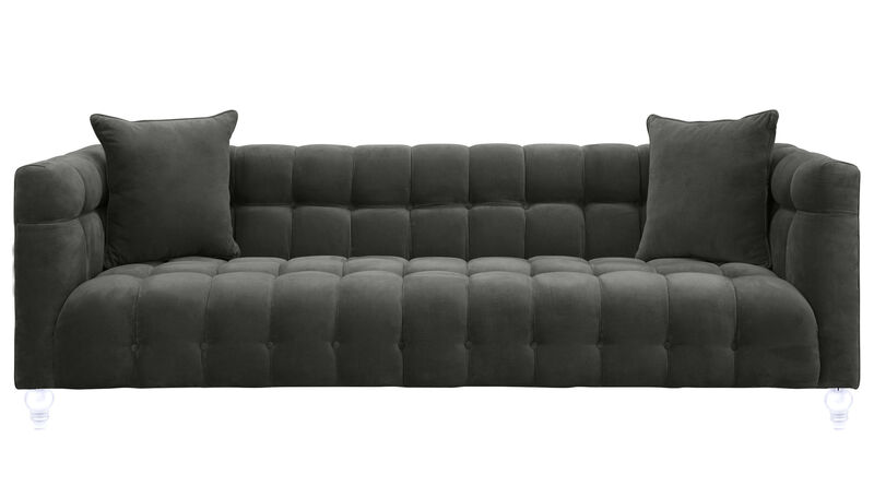 Bea Hot Pink Velvet Sofa