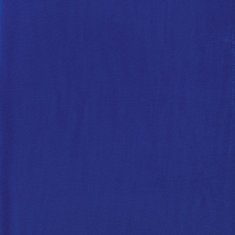 Porto Ceramic Side Cobalt Blue Table-Large