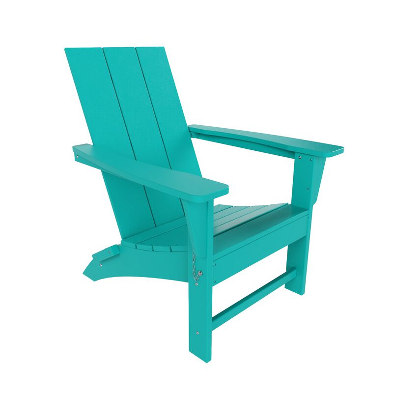 WestinTrends Modern Folding Adirondack Chair