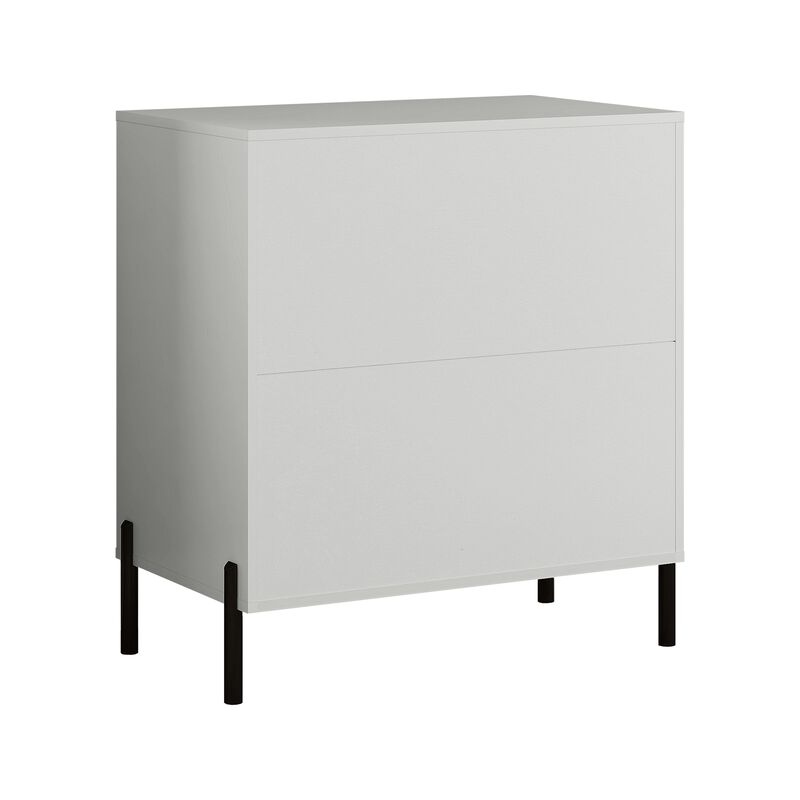FESTIVO Modern 3-Drawer Nightstand Bedside Table End Table Furniture