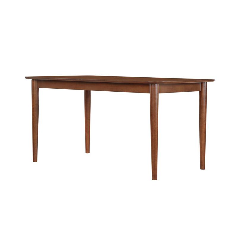 Comfort Pointe Bonito Walnut Finish Leg Dining Table