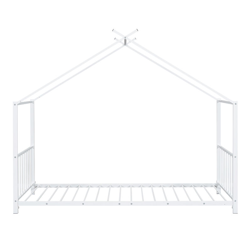Merax Modern Metal House Platform Bed