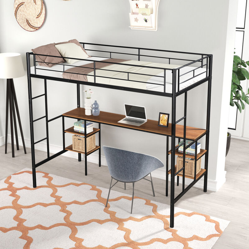 Loft Bed With Table