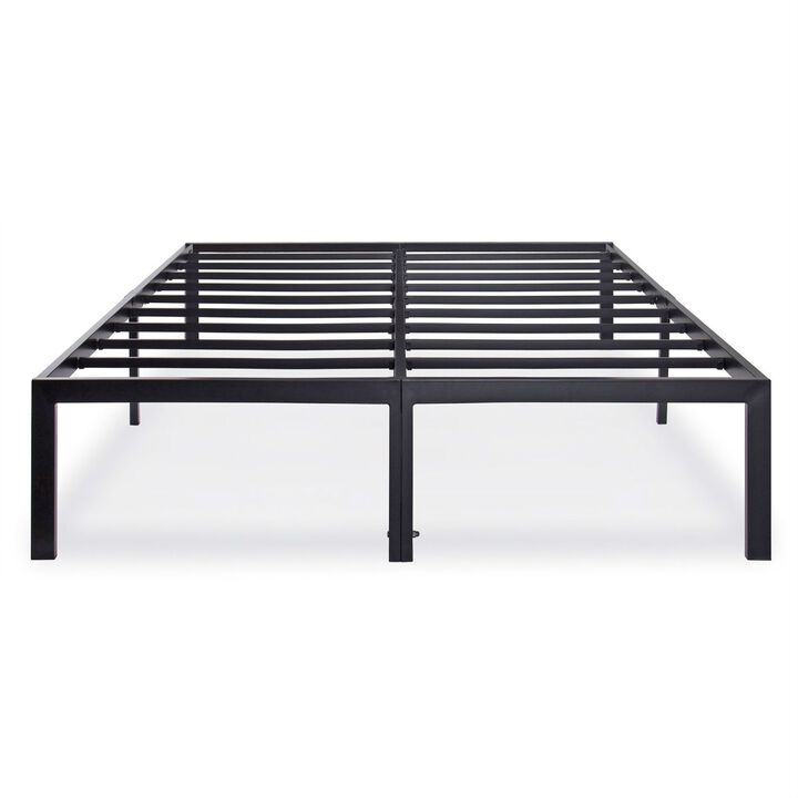 Hivvago Full size Heavy Duty Metal Platform Bed Frame   2,000 lb Weight Capacity