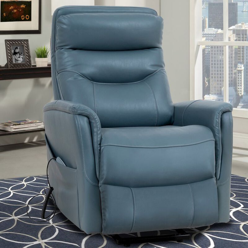 Softy Azure Power Lift Recliner with Articulating Headrest Two Pack