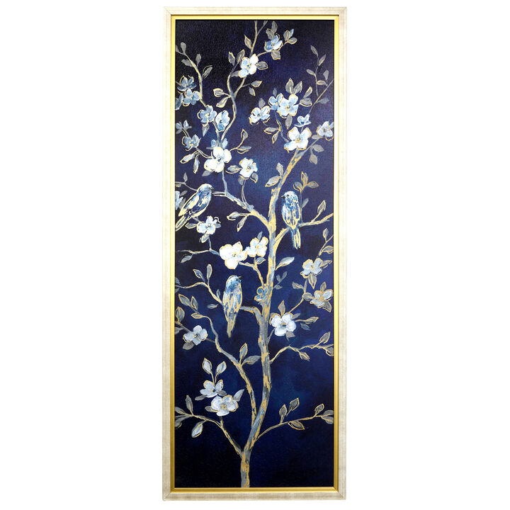 Indigo Spring Framed Print