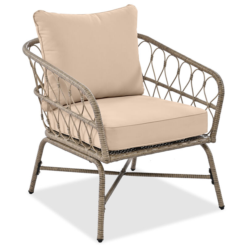 Merax 4-Person Outdoor Seating Group Conversation Set