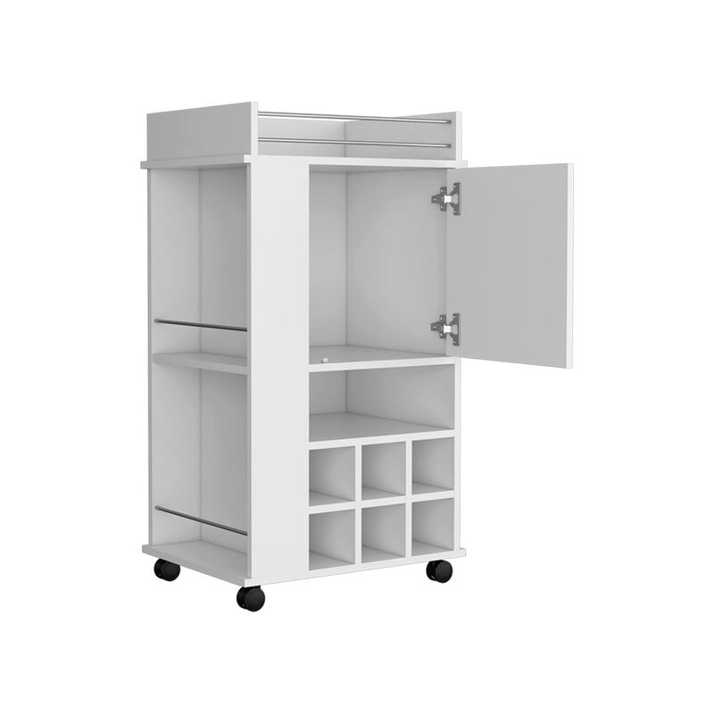 Bar Cart Reese, Living Room, White