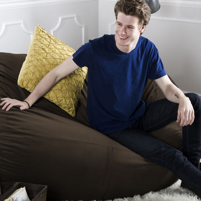 Jaxx 5.5 Foot Lounger Bean Bag Loveseat