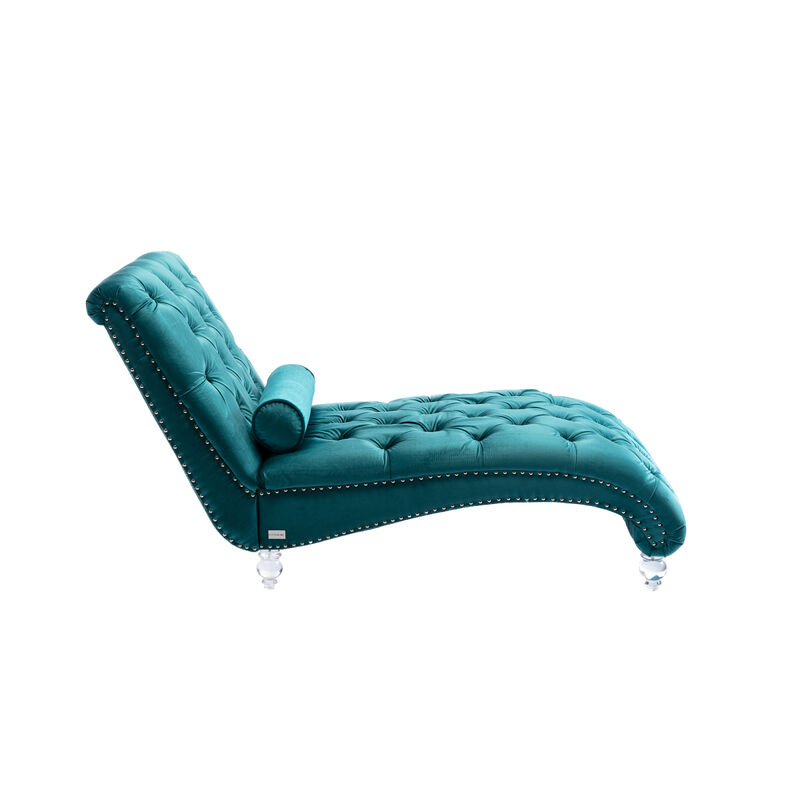 Leisure Concubine Sofa With Acrylic Feet