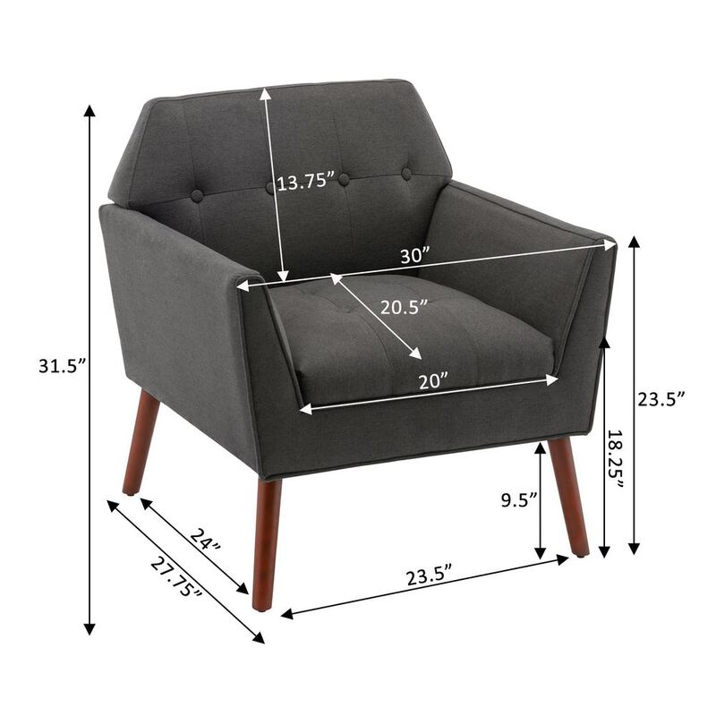 Convenience Concepts Take a Seat Andy Accent Chair