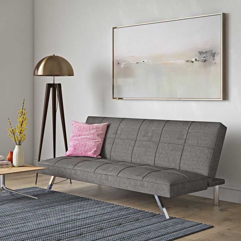 Metal Frame, Stainless Leg, Futon, Sofa Bed