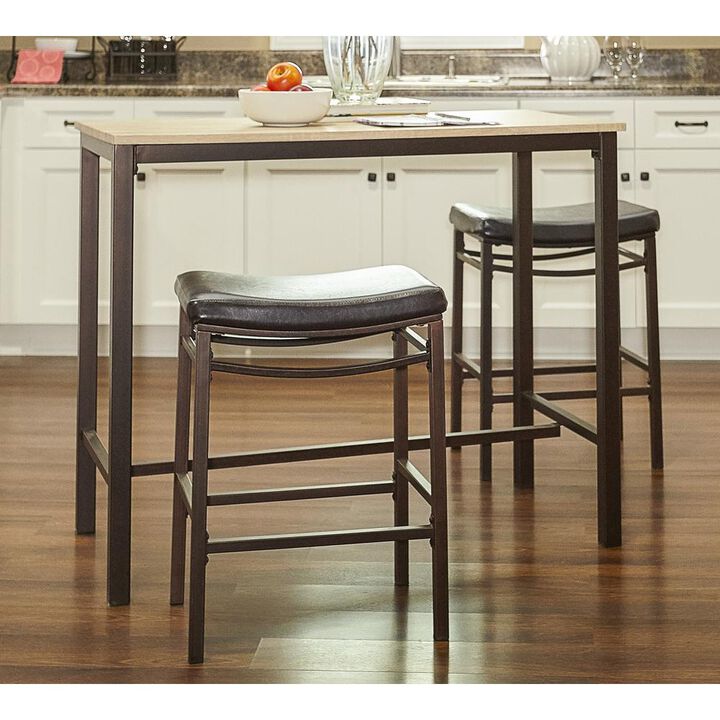 Linon Betty Three Piece Pub Set