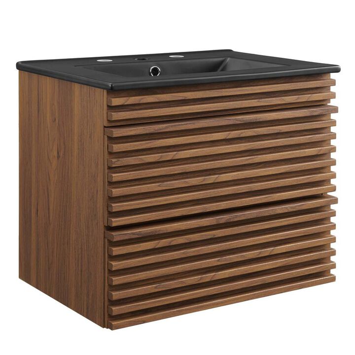 Modway Render 24 Wall-Mount Bathroom Vanity