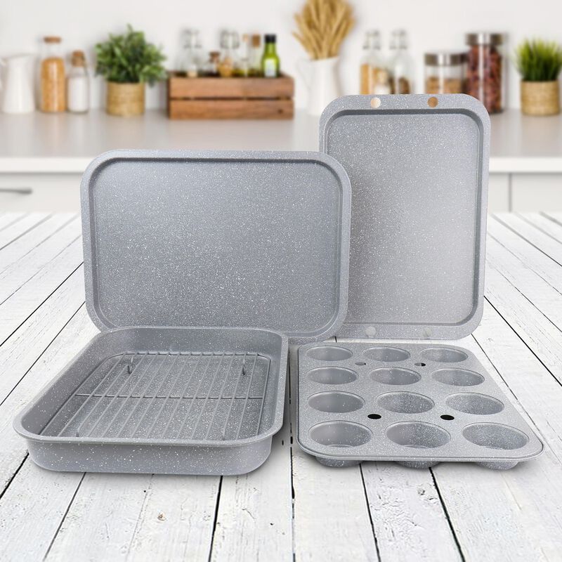 Oster 5 Piece Carbon Steel Roasting and Baking Set