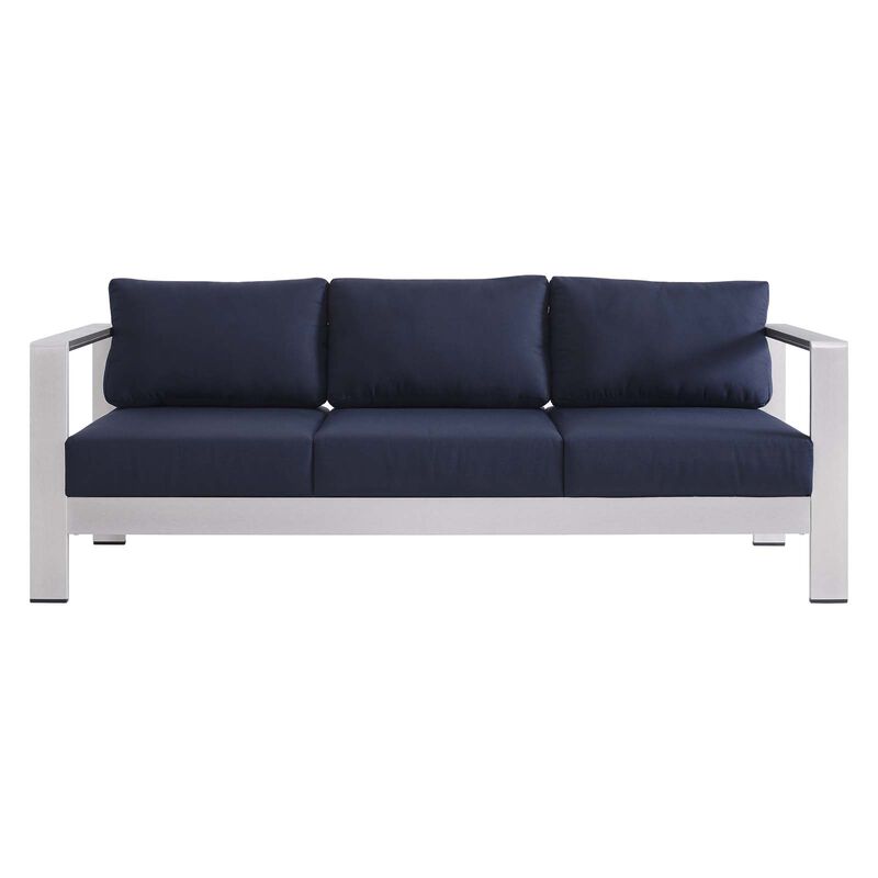 Modway - Shore Sunbrella® Fabric Aluminum Outdoor Patio Sofa