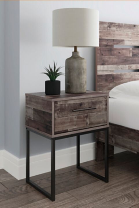 Ashley Neilsville 20" Nightstand in Multi Gray