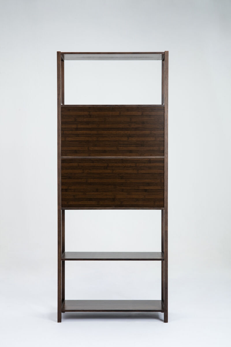 Boraam Selma Bookcase, Right, Cappuccino