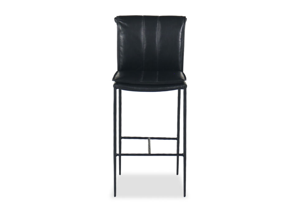 Mayer Bar Stool in Jet Black