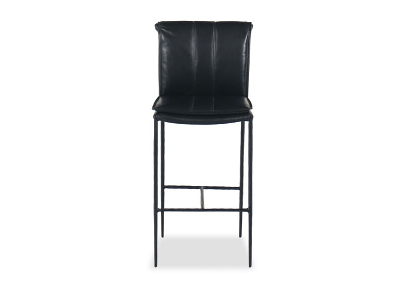 Mayer Bar Stool in Jet Black