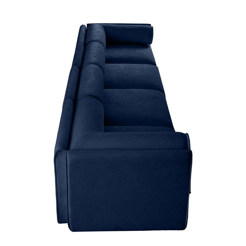 Merax 4 Seats Sofa with Storage for Living Room