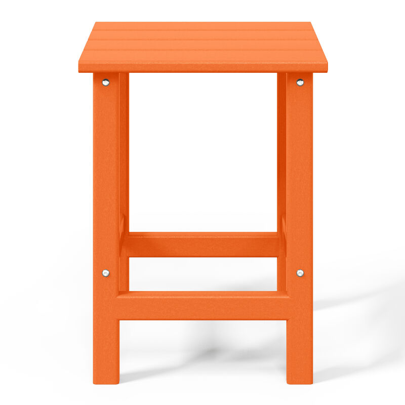WestinTrends Westintrends 14" square outdoor Side table for Adirondack chair