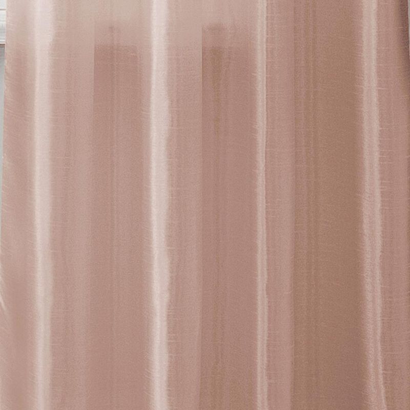 RT Designers Collection Nancy Faux Silk Grommet Curtain Panel