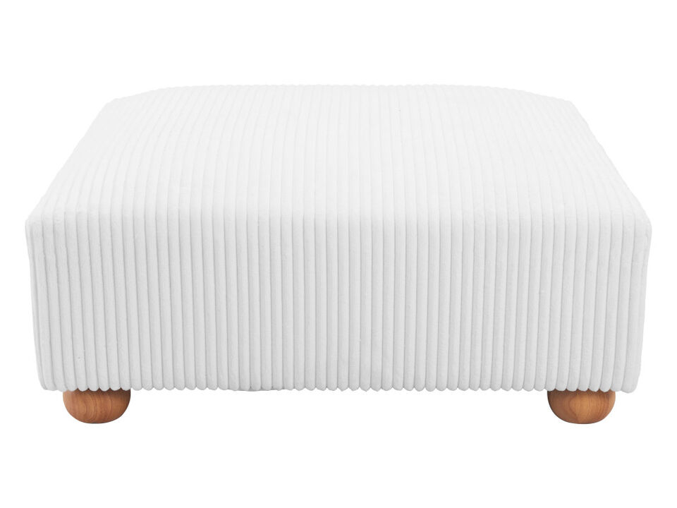 Tayte Ottoman White