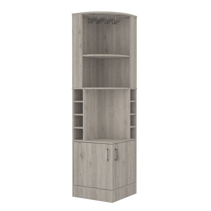 Bar Cabinet Papprika, Living Room, Light Gray