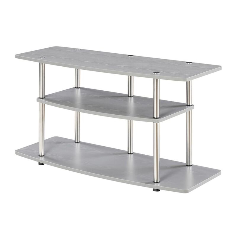 Convience Concept, Inc. No Tools 3 Tier Wide TV Stand for TVs up to 46 Inches