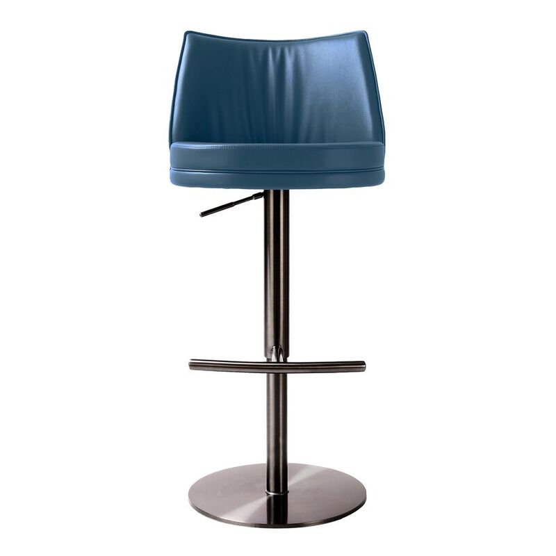 Belen Kox Modern Adjustable Vegan Leather Stool, Belen Kox