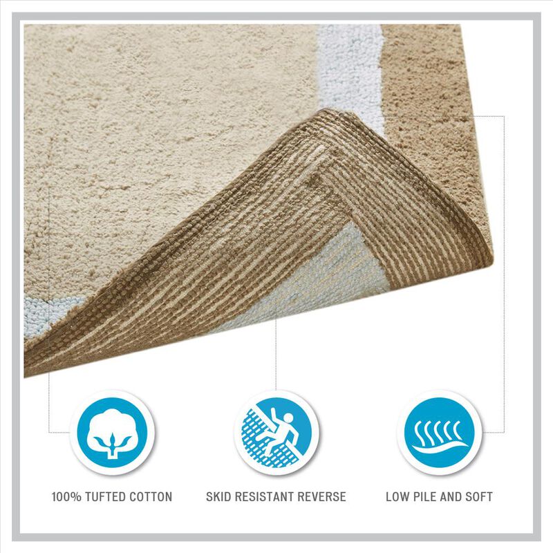 Belen Kox 100% Cotton Bath Rug, Belen Kox