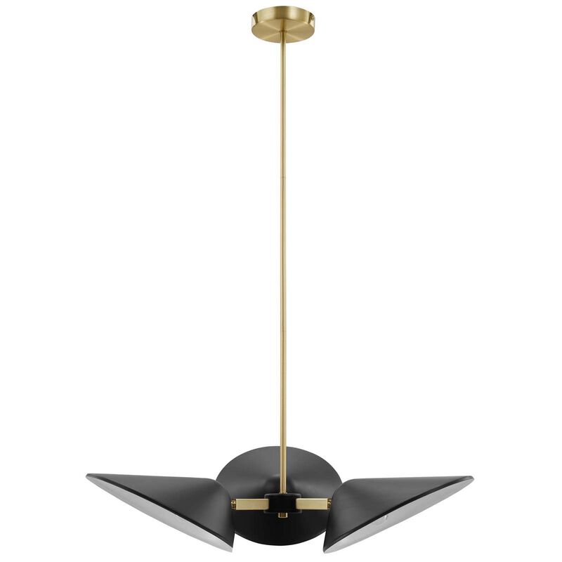 Journey 3-Light 3" Arm Pendant-Benzara