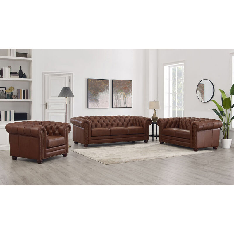 Aliso Top Grain Leather Chair