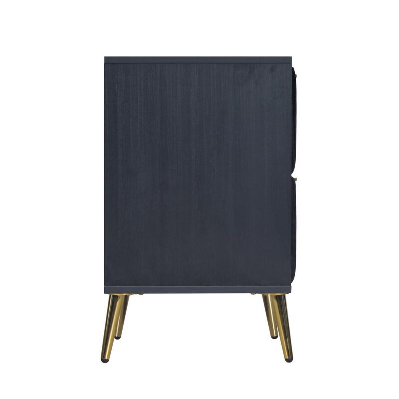 New Classic Furniture Kailani Nightstand- Black